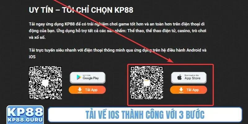 Tải về iOS thành công với 3 bước